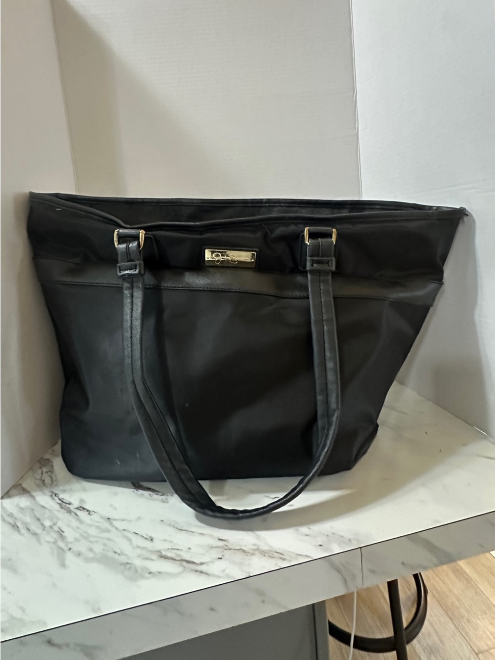 Jessica Simpson XL Black Tote